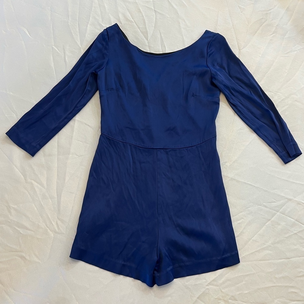 BEBE Women’s Spandex Long Sleeve, Short, Romper, Size 10